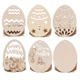 Unfinished wooden seasonal crafts