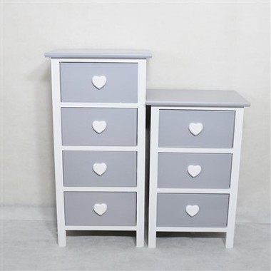 Multi-Layered Wooden Storage Cabinet